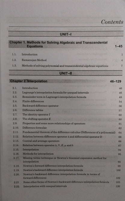 Shree Shiksha – Numerical Methods and Scientific Computation – B.Sc. 3rd Year | Dr. H.K. Pathak[English]