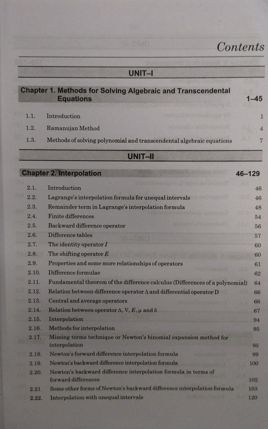 Shree Shiksha – Numerical Methods and Scientific Computation – B.Sc. 3rd Year | Dr. H.K. Pathak[English]