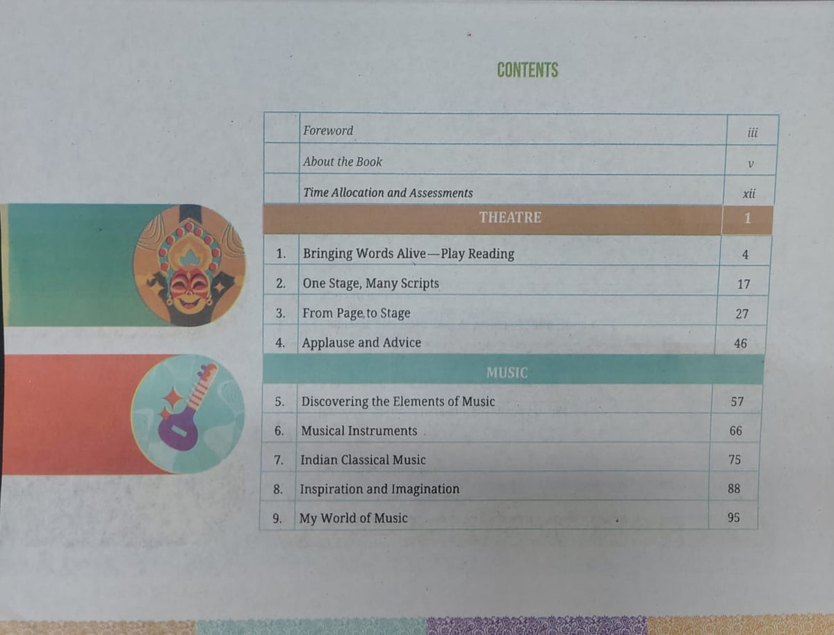 NCERT Kriti Textbook of Arts for Class 8 (English Medium)