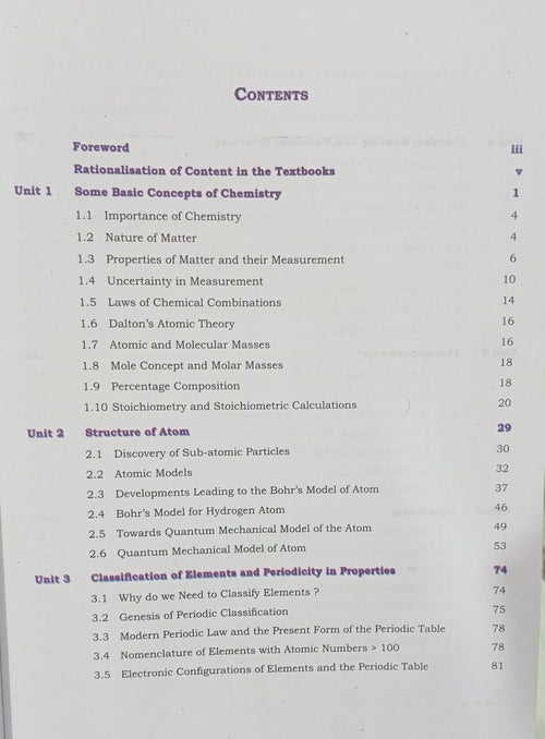NCERT Chemistry Part 1 – Class 11th (English Medium)