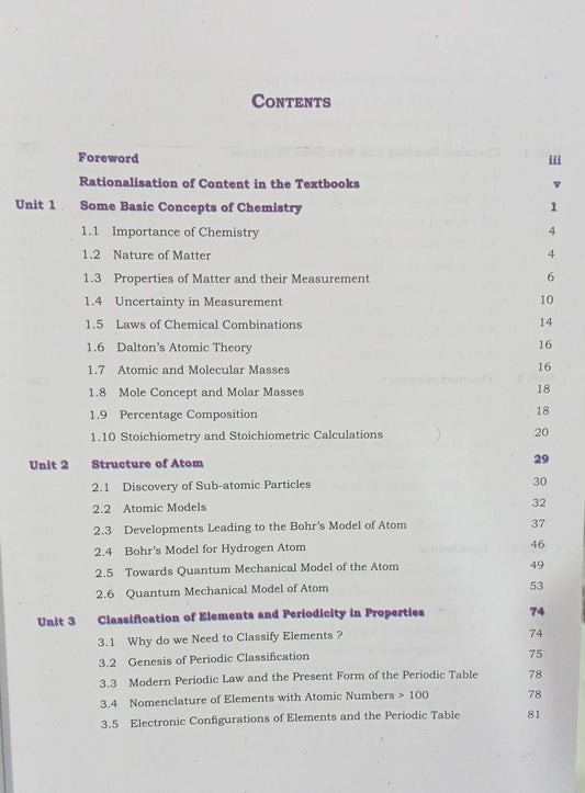 NCERT Chemistry Part 1 – Class 11th (English Medium)