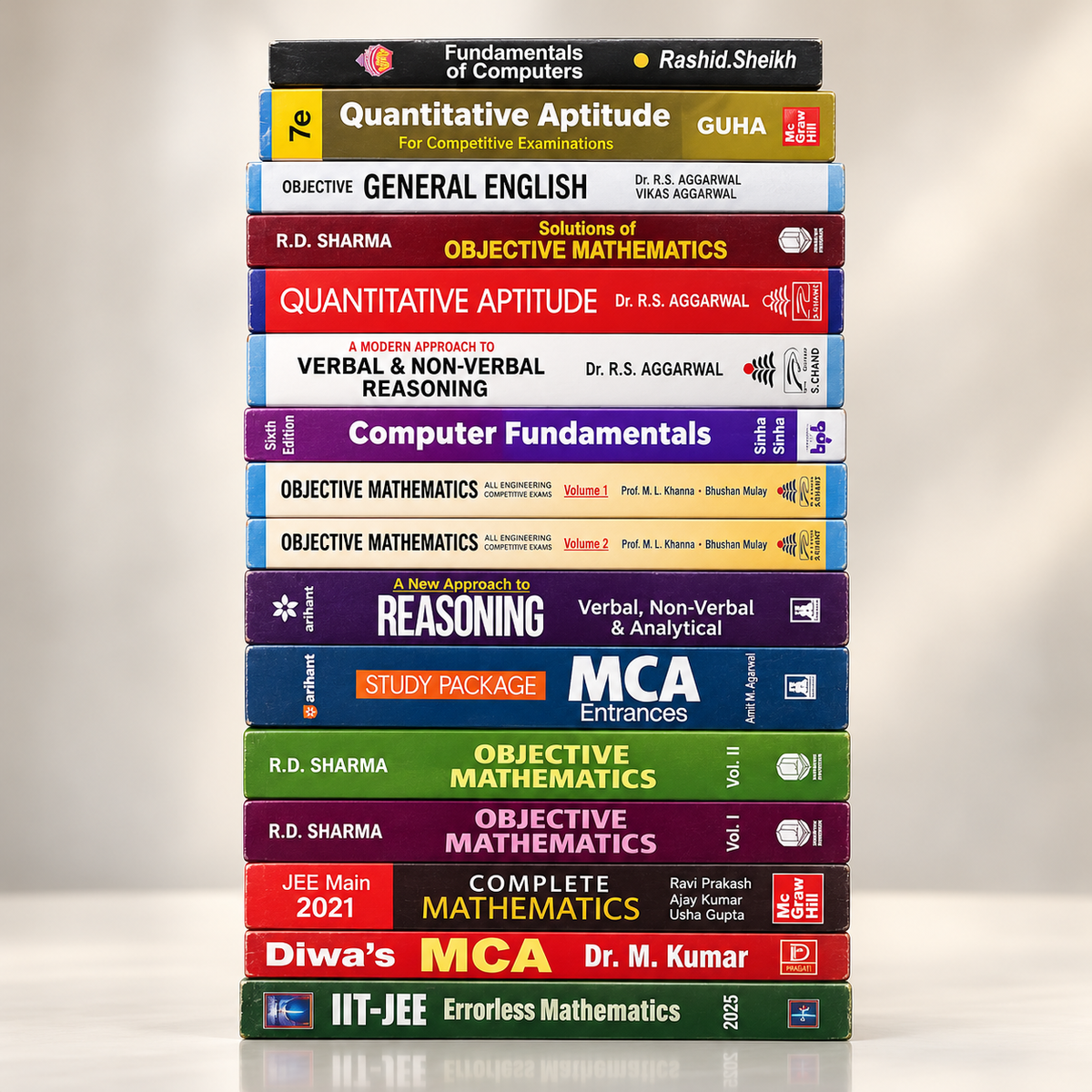 Jitendra Mishra Academy (JMA) Complete Books Set | Mathematics, Reasoning, English, Computer & MCA Preparation