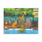Shape Little Explorer 4-in-1 Puzzle Set Animal & Nature Jigsaw Puzzle for Kids 4 Puzzle Set