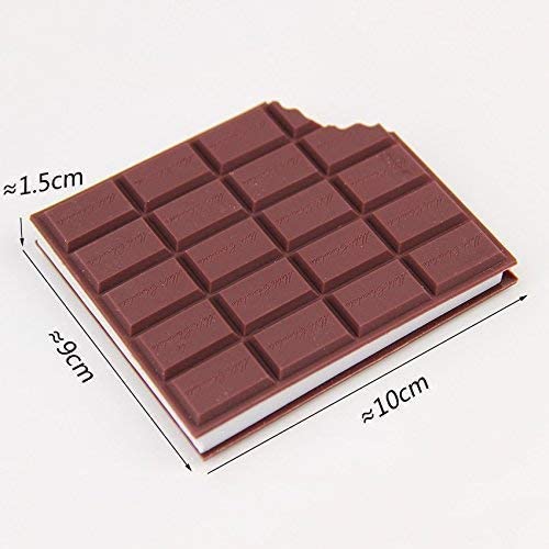 Chocolate Bar Shaped Notebook | Creative Chocolate Design Diary | Pocket Notebook for Students, Gifts & Office