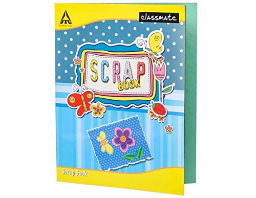 Classmate Scrap Book - Soft Cover, 32 Pages, Unruled & Ruled