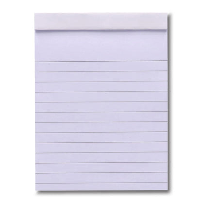Youva Writing Pad No. 0 – 10.5 × 14 cm (1/16 Size), 80 Pages | Compact Ruled