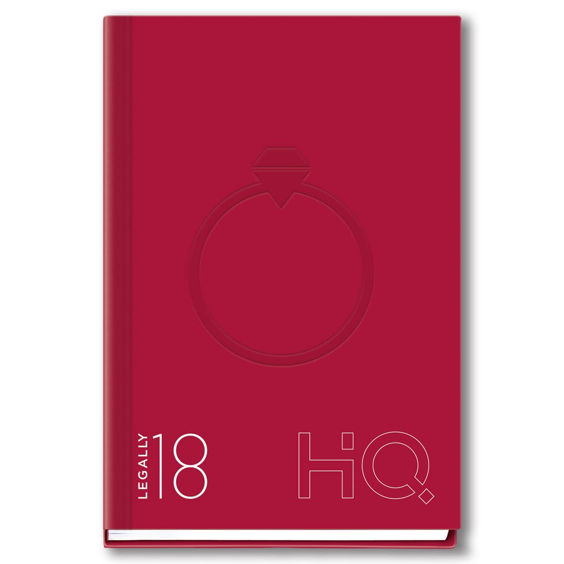 Navneet HQ A5 Spiral Diary Case Bound Notebook – Size (14.8 × 21 cm), 192 Pages | Single Line