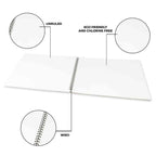 Classmate A3 Bulky Artist Paper Drawing Book – 100 Pages, 130gsm, Spiral Unruled, Art Paper