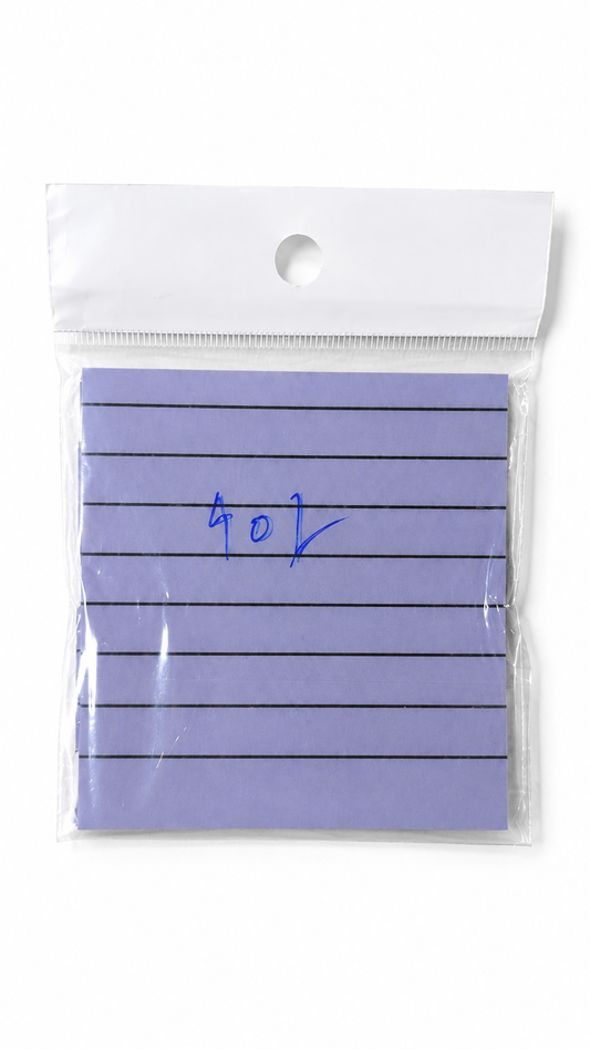 Sticky Note Pad – Repositionable Self-Adhesive Memo Sheets