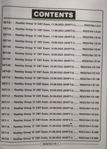 Kiran Publication Railway Group D 2022 Solved Papers [English]