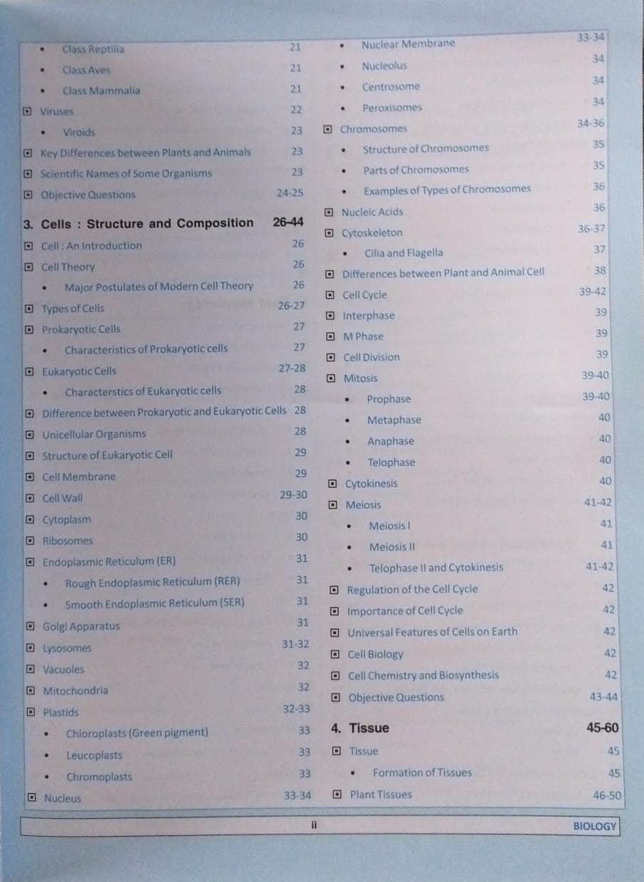 Cosmos Publication NCERT Biology (Class 6th to 12th) [English]