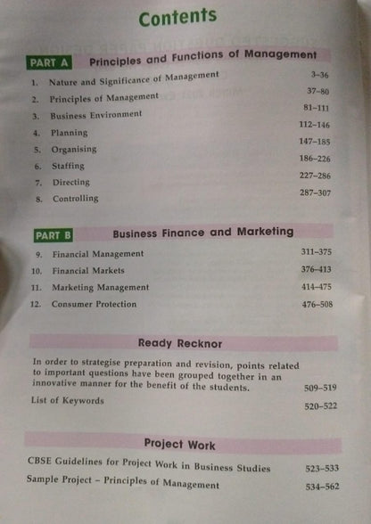 Avichal Publication Business Studies Class 12 [English]