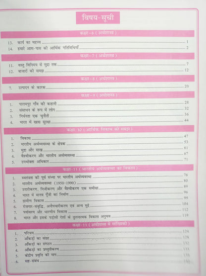 RBD Khan Sir NCERT X-Ray Saar Sangrah Arthshastra (Economics) Class 6–12 2026 (Hindi Medium)