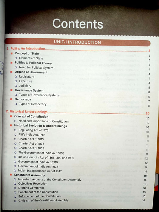 Drishti IAS Indian Polity & Governance Quick Book | 3rd Edition | English Medium