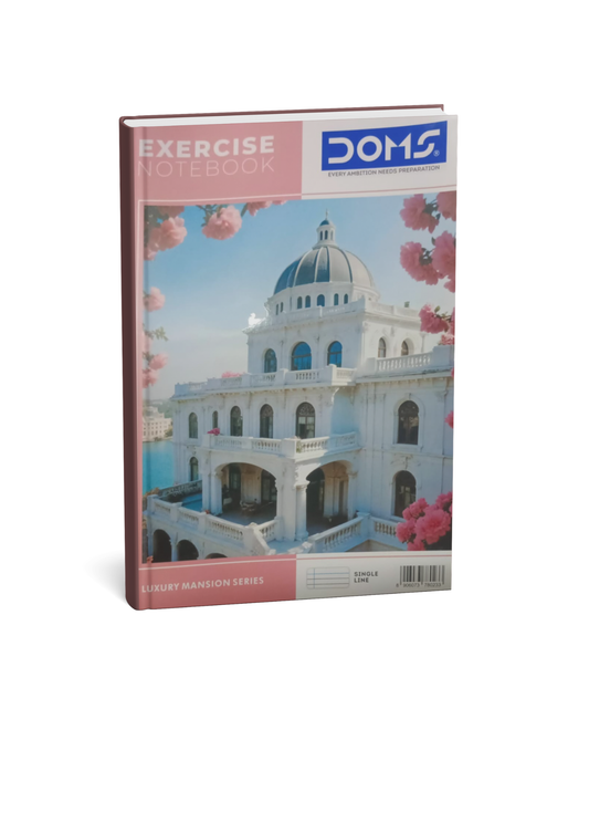 DOMS Exercise Notebook (29.4 × 21 cm) – 400 Pages (Single Line)