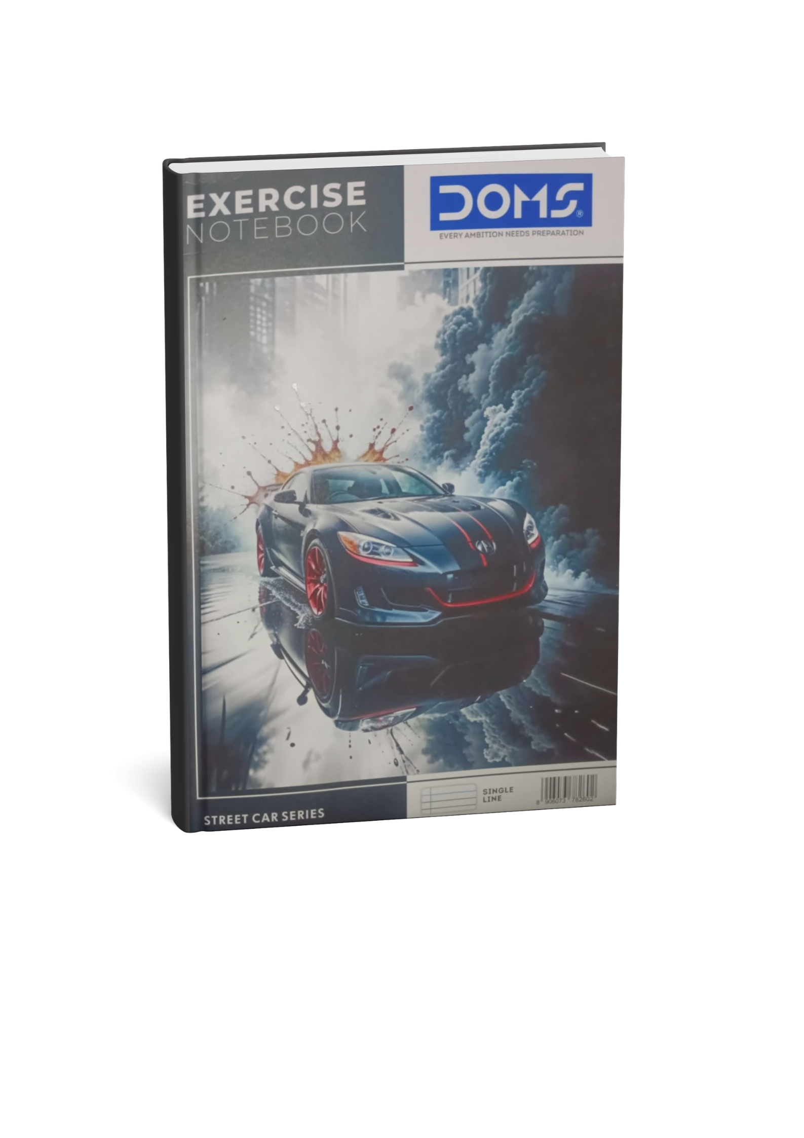 DOMS Exercise Notebook (29.7 × 21 cm) – 240 Pages (Single Line)