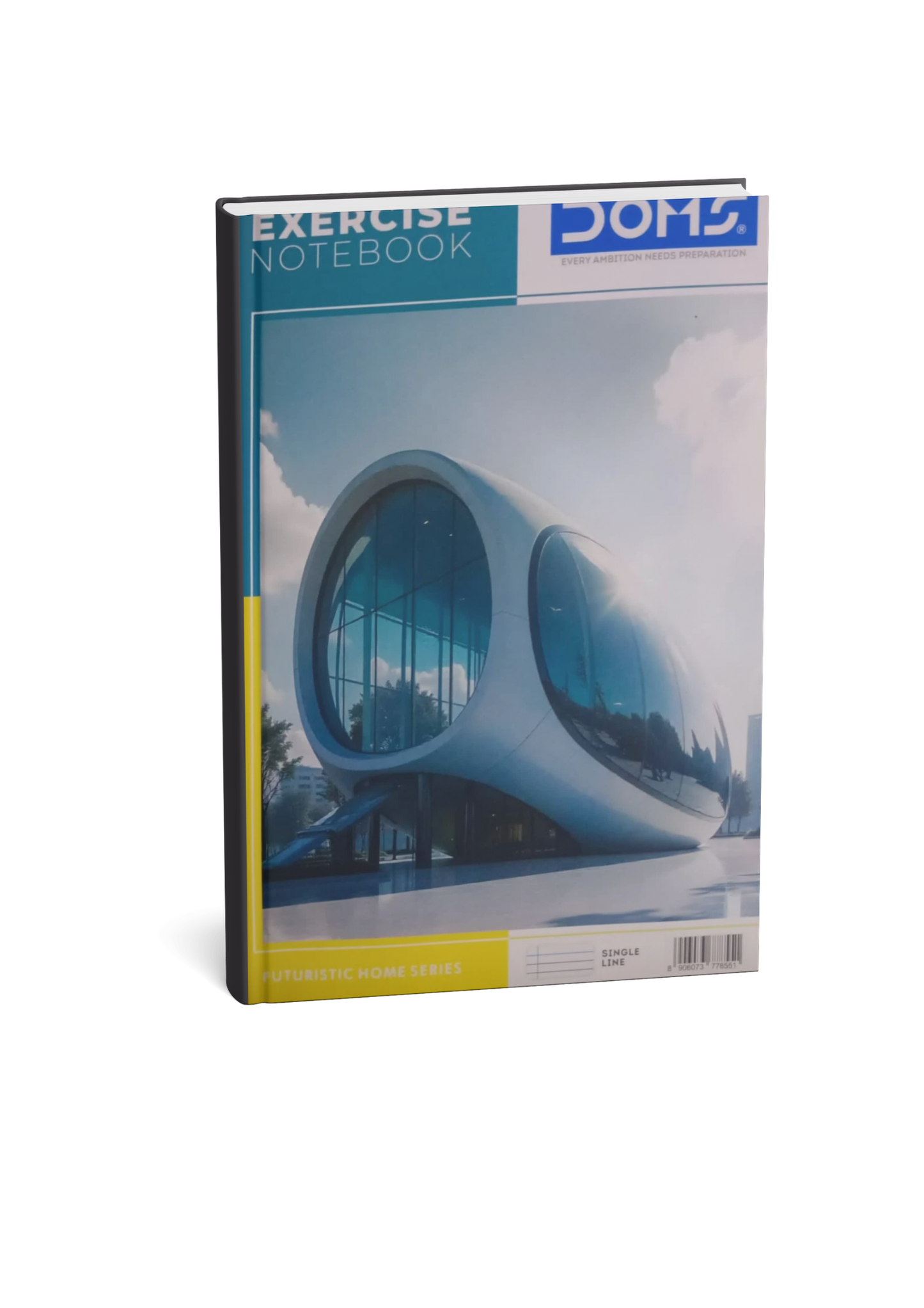 DOMS Exercise Notebook (29.7 × 21 cm) – 200 Pages (Single Line)