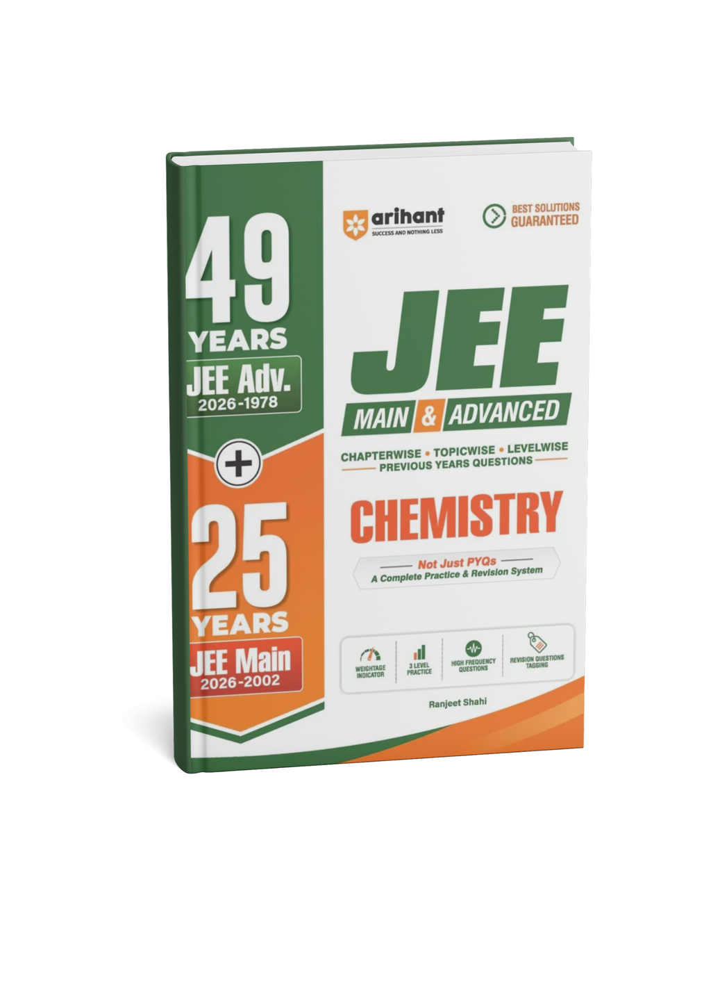 Arihant 49 Years JEE Mains & Advance Chemistry Chapterwise & Topicwise Solved Papers (1978–2026) 25 Years JEE Main (2002–2026) (English Medium)