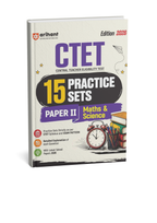 Arihant CTET 15 Practice Sets Paper II Maths & Science 2026 Edition (English Medium)