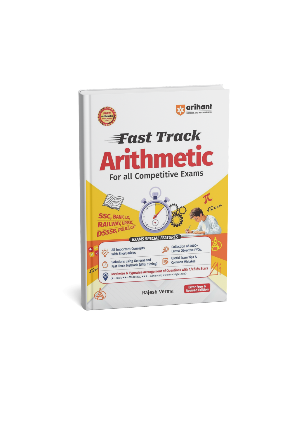 Arihant Fast Track Arithmetic By Rajesh Verma (English Medium)