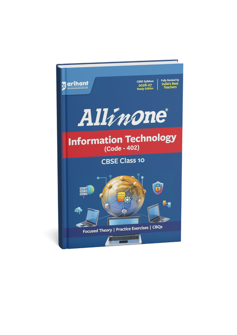 Arihant All in One Information Technology (Code 402) Class 10 CBSE 2026–27 Edition (English Medium)