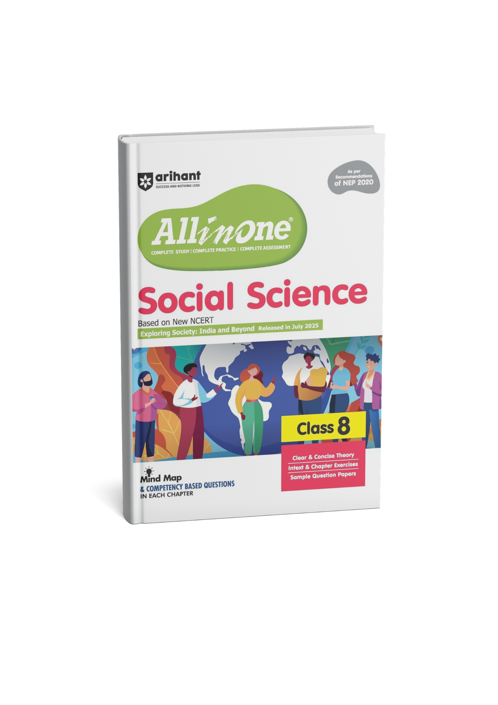 Arihant All in One Social Science Class 8th (English Medium)