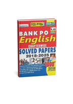 Kiran Bank PO English Chapterwise Solved Papers 2018–2025 (English Medium)