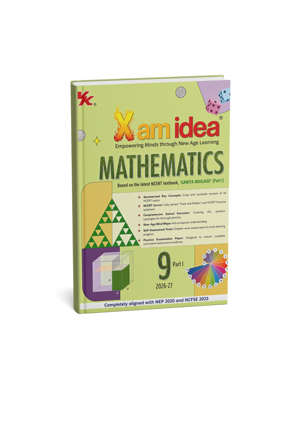 VK Global Xam Idea Mathematics Class 9 (Part 1 Ganit Manjari) for Class 9 2026–27 Edition (English Medium)