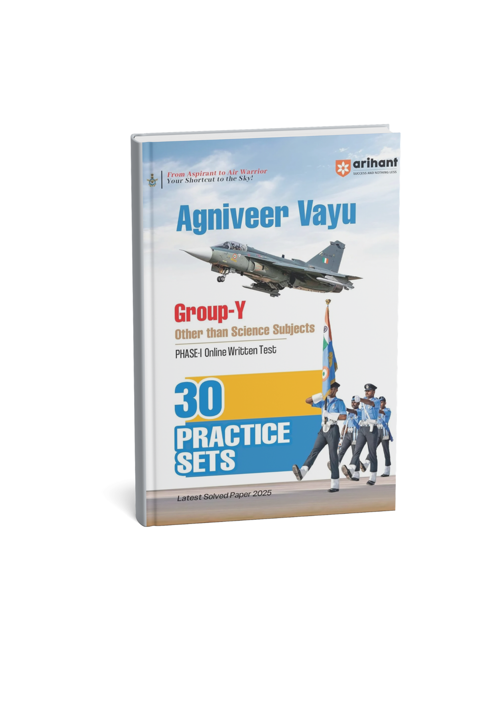 Arihant Agniveer Vayu Group-Y (Other Than Science Subjects) Phase-I (English Medium)