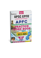 Kiran UPSC EPFO APFC Practice Work Book 2026-27 Edition 22 Sets Solved Papers 2012-2025 (English Medium)