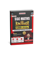 Gagan Pratap Sir SSC Maths King Maker 6,666+ PYQs Chapter Wise, Type Wise & Level Wise (English Medium)