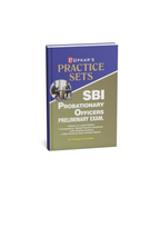 Upkar's Practice Sets SBI Probationary Officers Preliminary Exam Dr. P. Kumar & S. Kumar (English Medium)