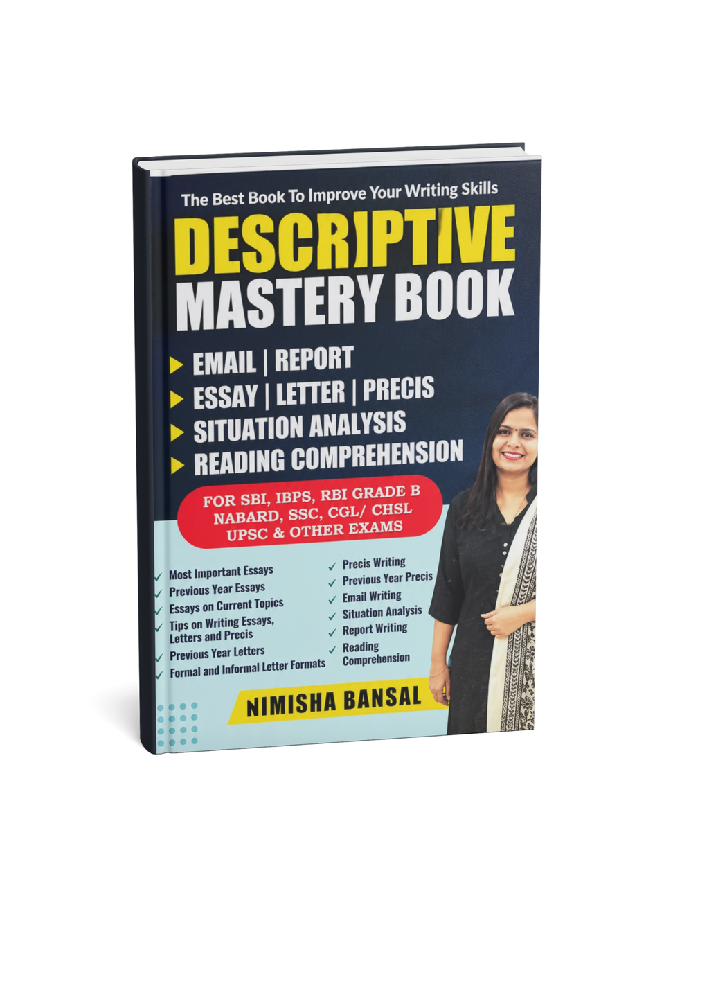 Nimisha Bansal Descriptive Mastery Book (English Medium)