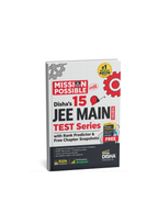 Disha Mission Possible 15 JEE MAIN 2027 Test Series 4th Edition with FREE Chapter Snapshots (English Medium)