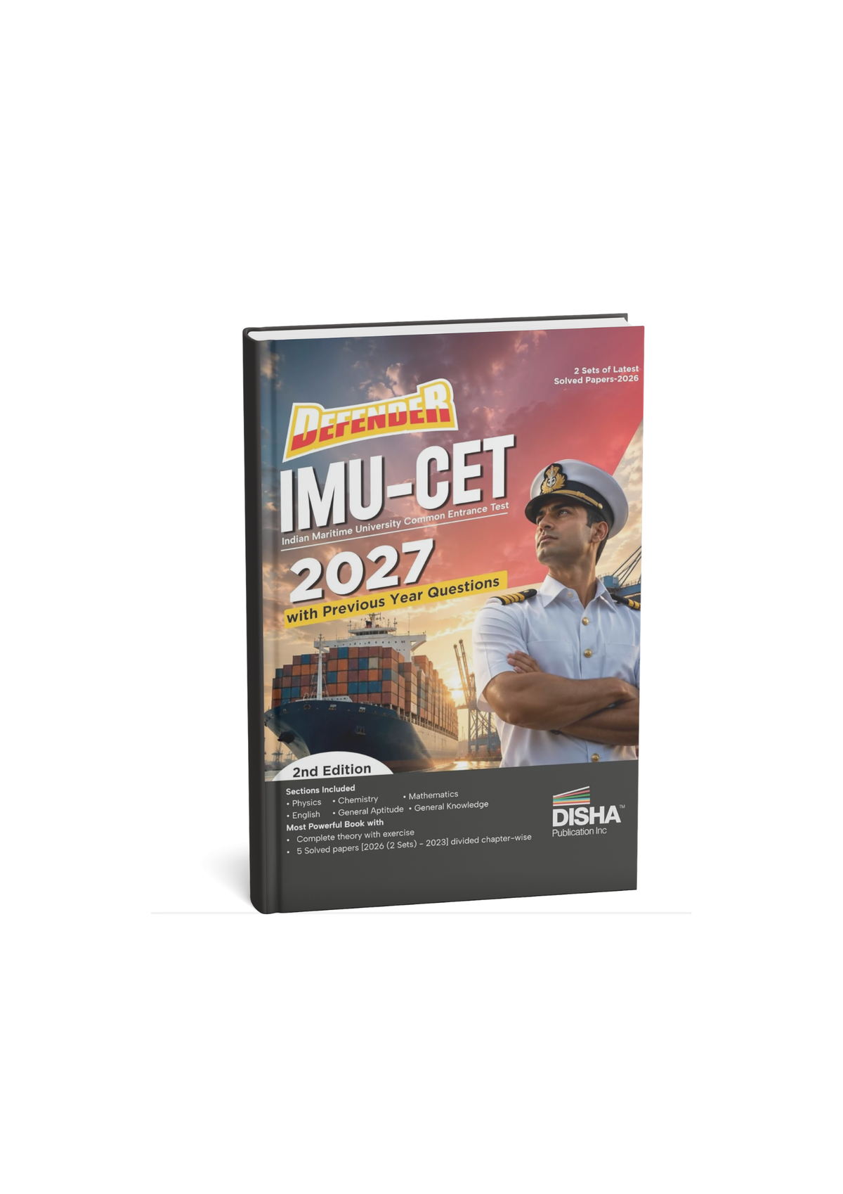Disha Defender IMU-CET 2027 with PYQs 2nd Edition with 2 Sets of Latest Solved Papers (English Medium)