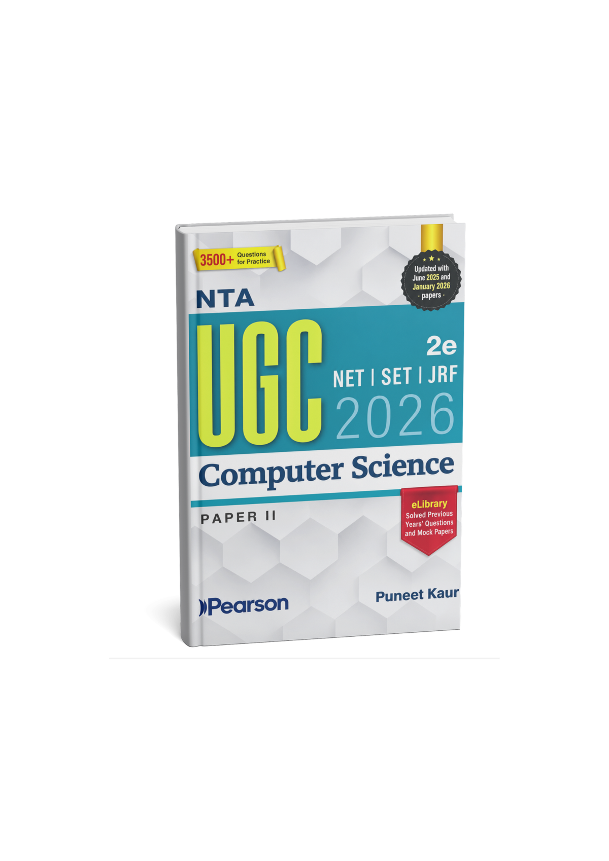 Pearson NTA UGC NET SET JRF 2026 Computer Science Paper 2 (2nd Edition ) By Puneet Kaur (English Medium)