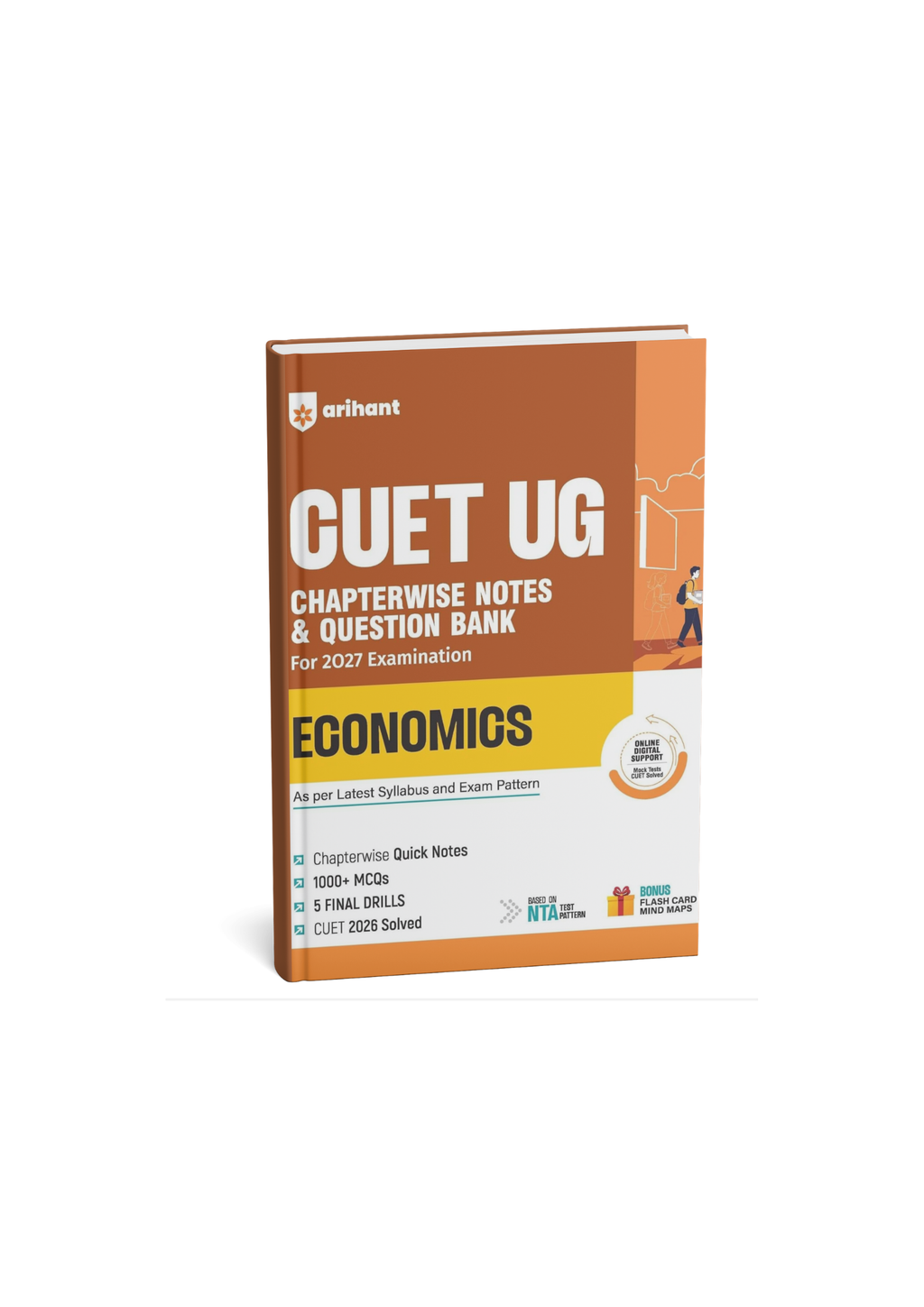 Arihant CUET UG Economics Chapterwise Notes & Question Bank For Exam 2027 (English Medium)