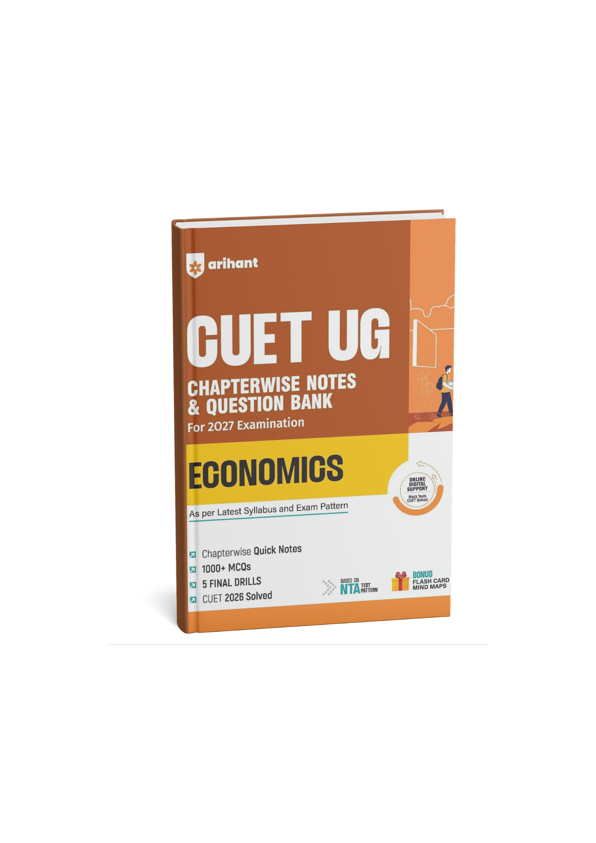 Arihant CUET UG Economics Chapterwise Notes & Question Bank For Exam 2027 (English Medium)