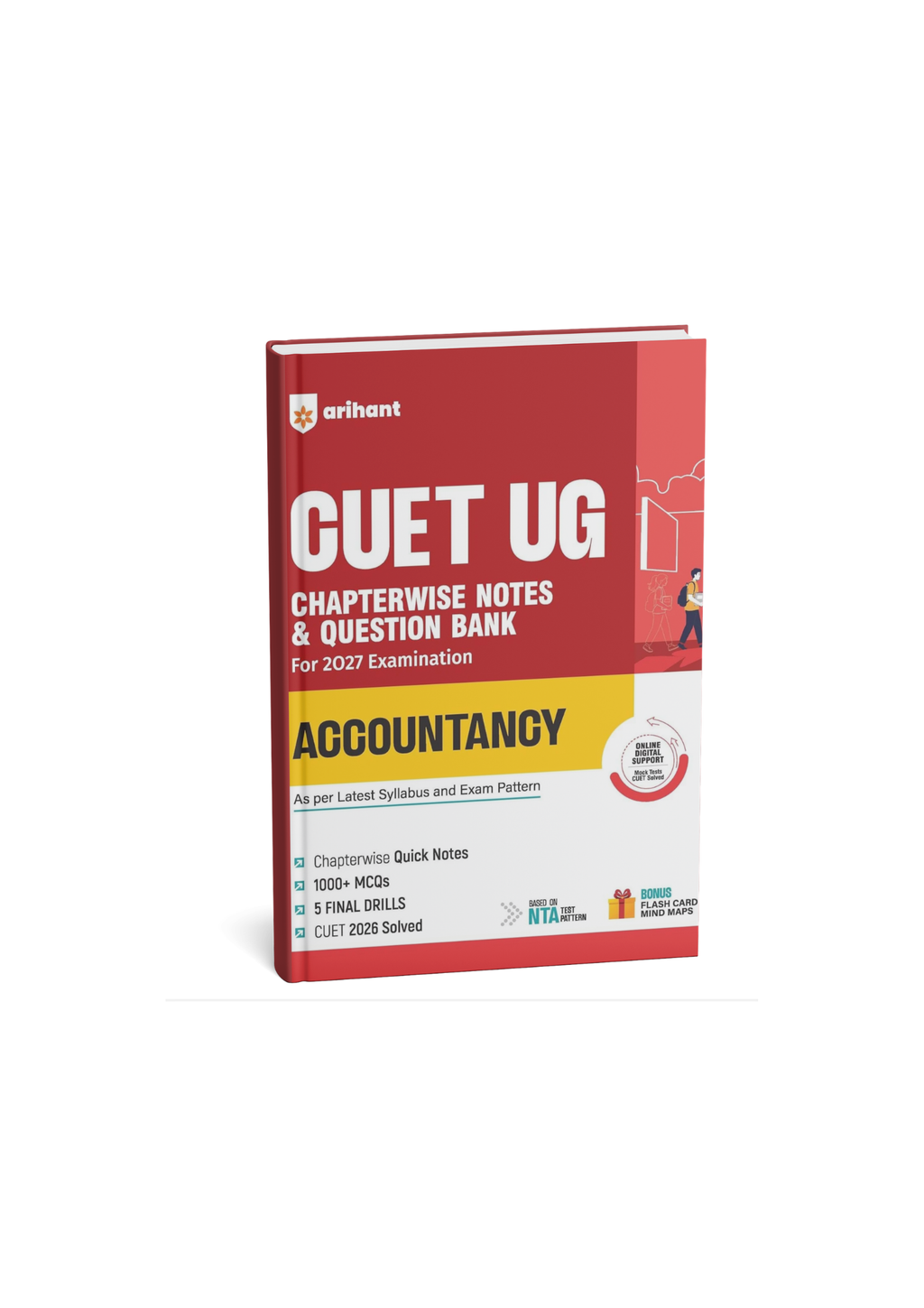 Arihant CUET UG Accountancy Chapterwise Notes & Question Bank For 2027 Exam (English Medium)