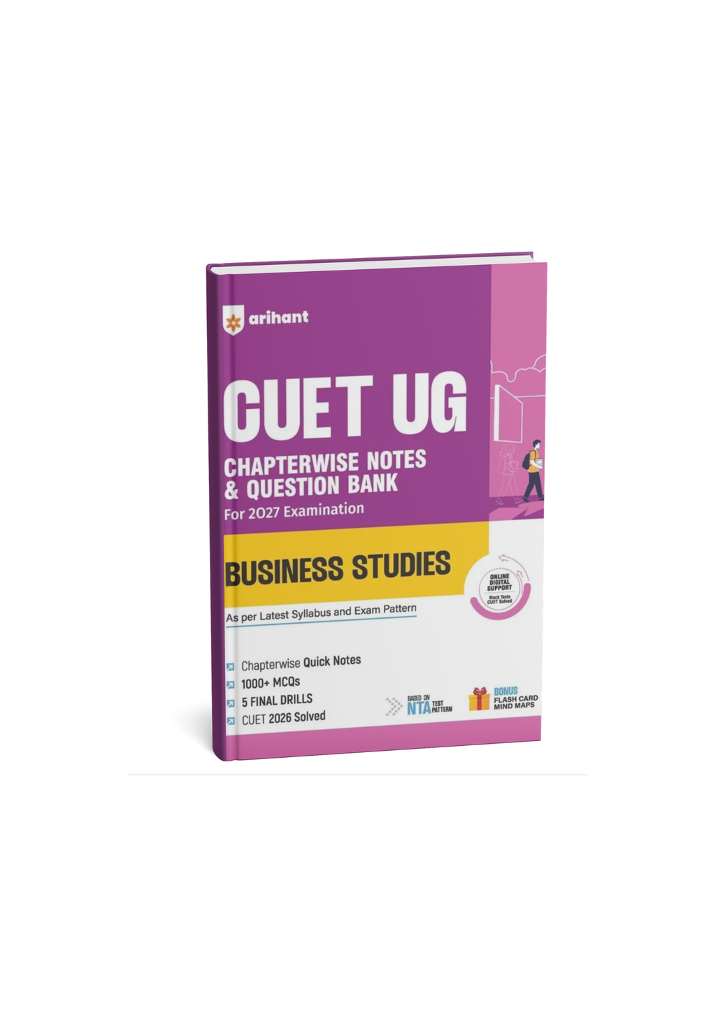 Arihant CUET UG Business Studies Chapterwise Notes & Question Bank For 2027 Exam (English Medium)