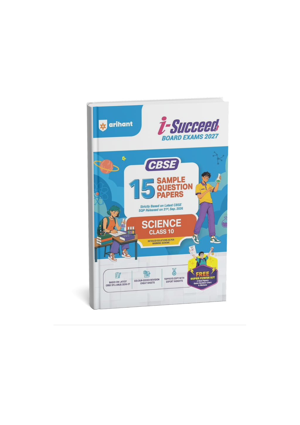 Arihant i-Succeed Board Exams 2027 Science for Class 10 CBSE 15 Sample Papers (English Medium)