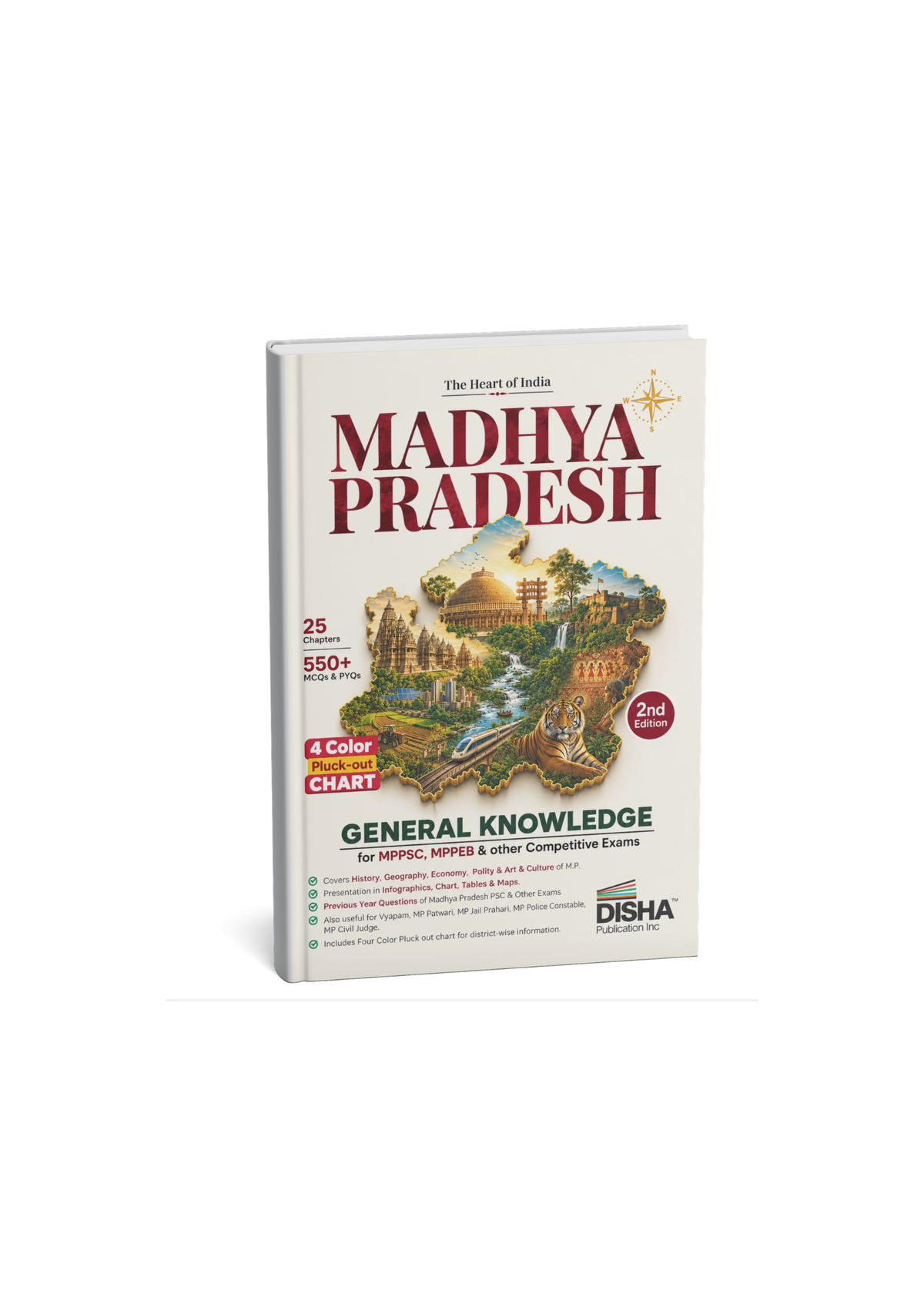 Disha Madhya Pradesh General Knowledge for MPPSC, MPPEB & Competitive Exams (English Medium)