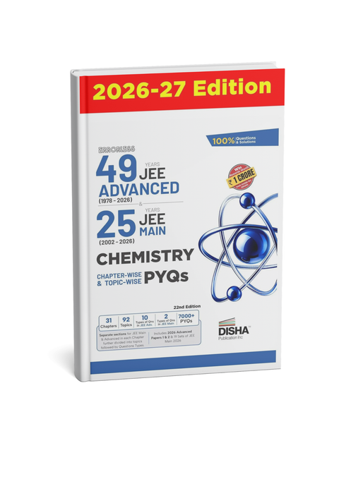 Disha Errorless 49 Years JEE Advanced (1978–2026) & 25 Years JEE Main (2002–2026) Chemistry Edition 2027 (English Medium)