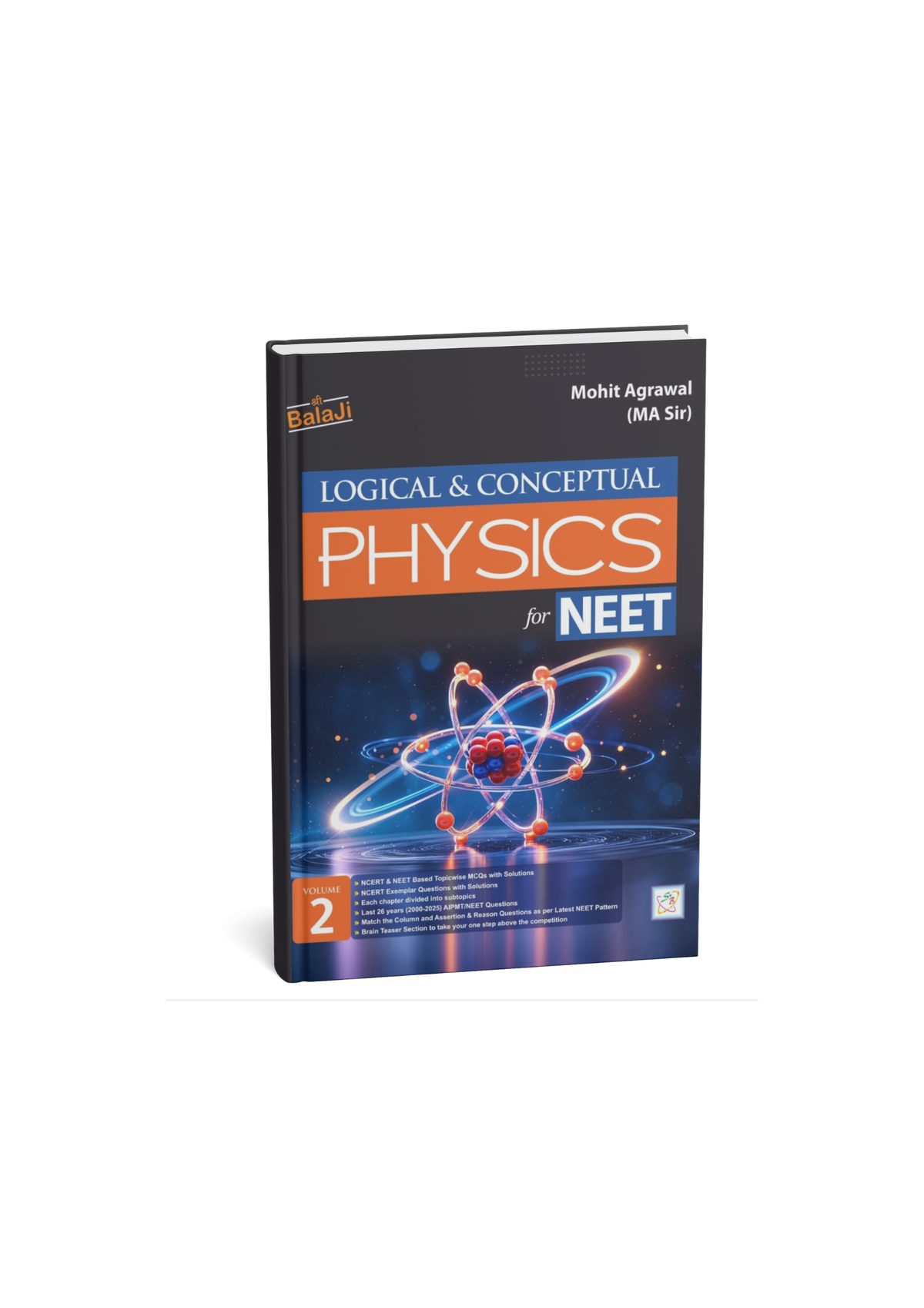 Shree Balaji Logical & Conceptual Physics for NEET Volume 2 By Mohit Agrawal (MA Sir) (English Medium)