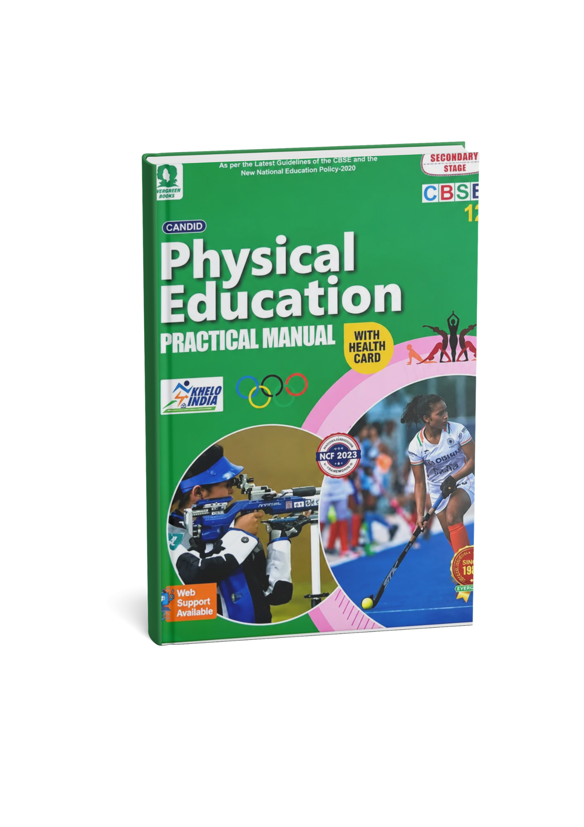 Evergreen CBSE Candid Physical Education Class 12th Practical Manual (English Medium)
