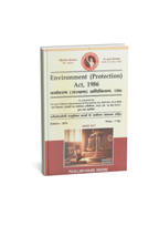 Puja Law House – Paryavaran Sanrakshan Adhiniyam 1986 (Edition 2026)| [bilingual]