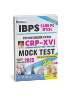 Kiran IBPS Bank PO/MT/SO CRP-XVI Mock Test 20 Sets – 2026 Edition (English Medium)