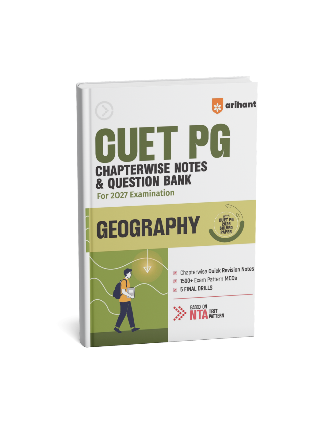 Arihant CUET PG Geography Chapterwise Notes and Question Bank 2027 (English Medium)
