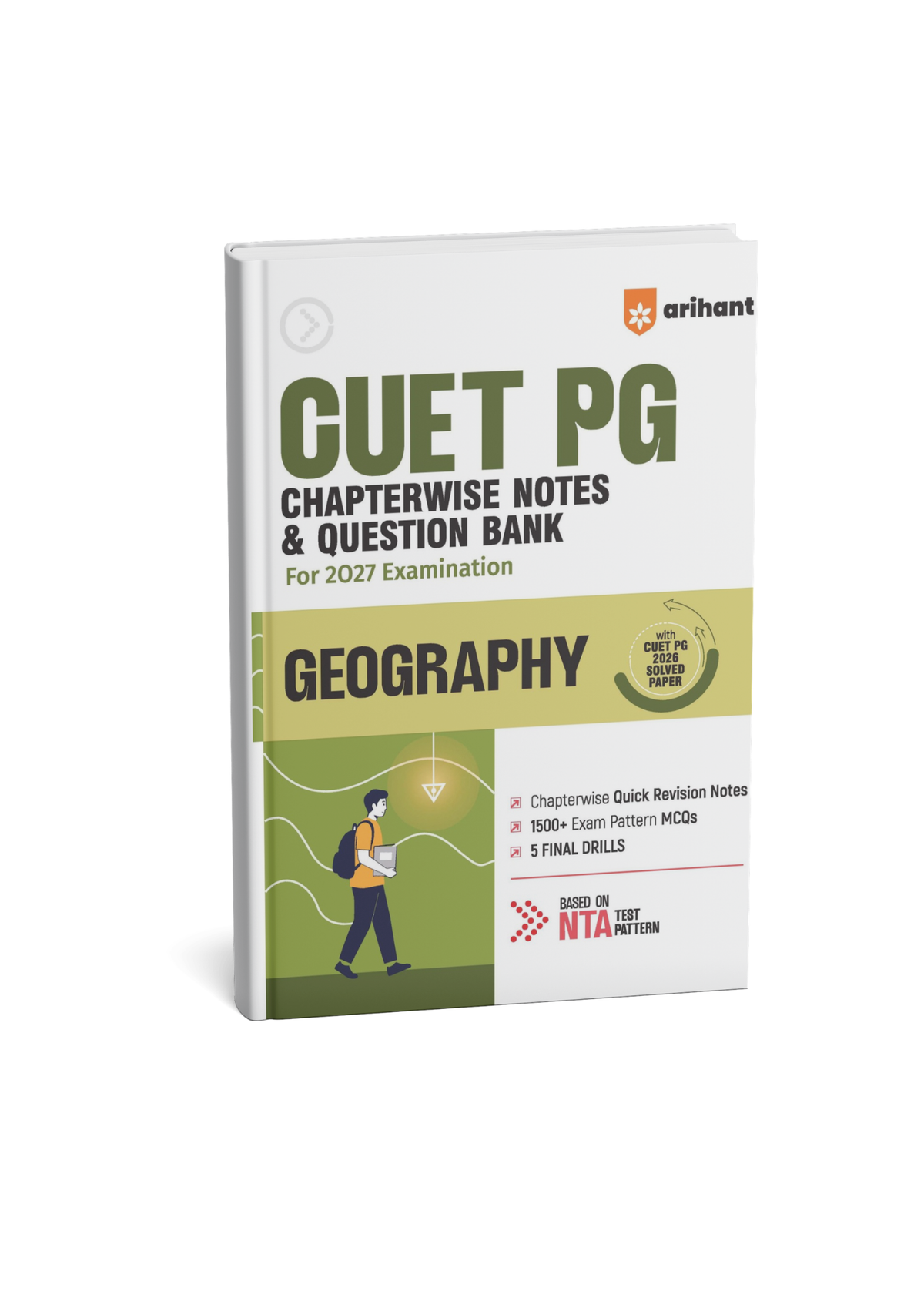 Arihant CUET PG Geography Chapterwise Notes and Question Bank 2027 (English Medium)