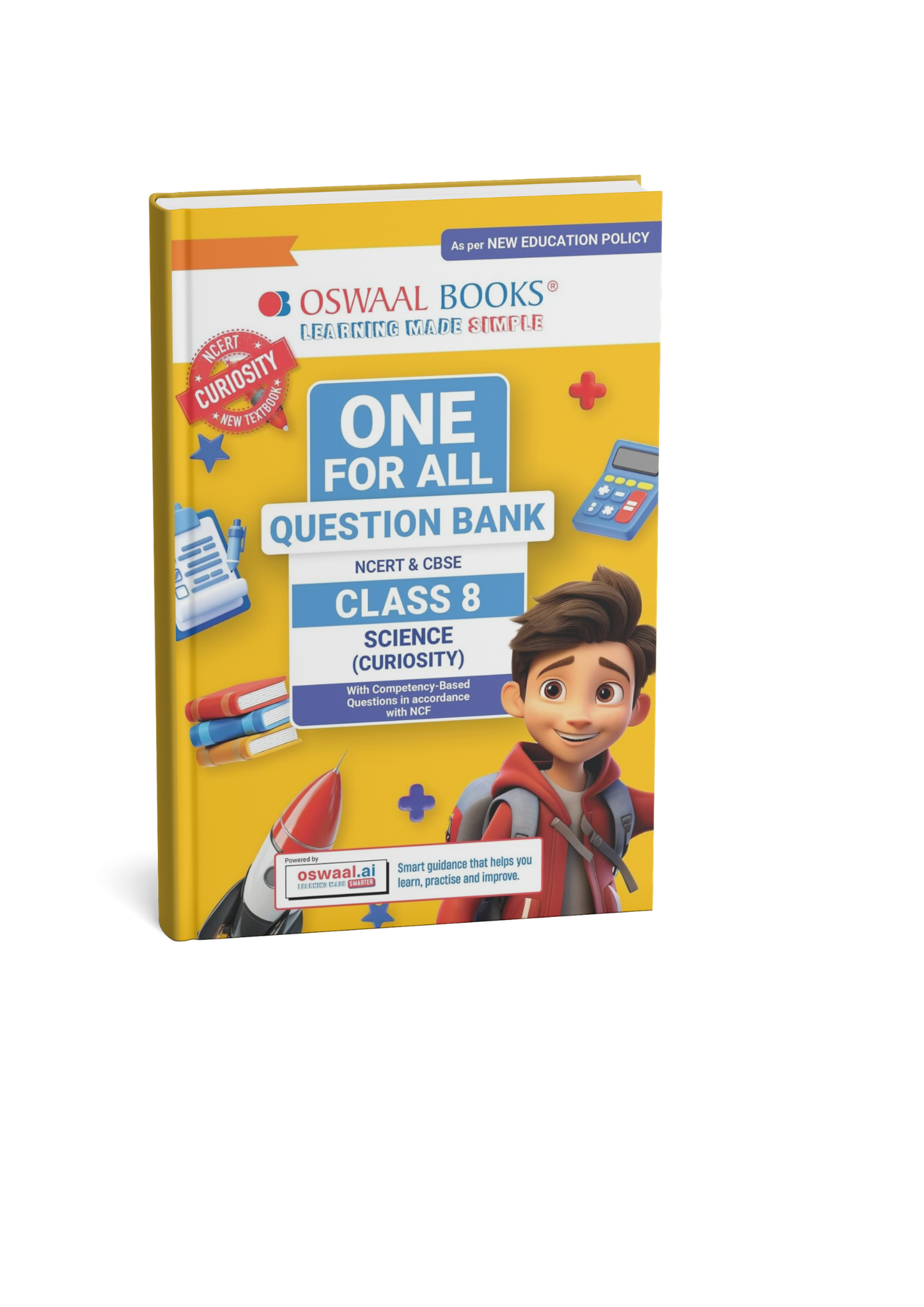 Oswaal One for All Question Bank NCERT & CBSE Class 9 Science (Curiosity) (English Medium)